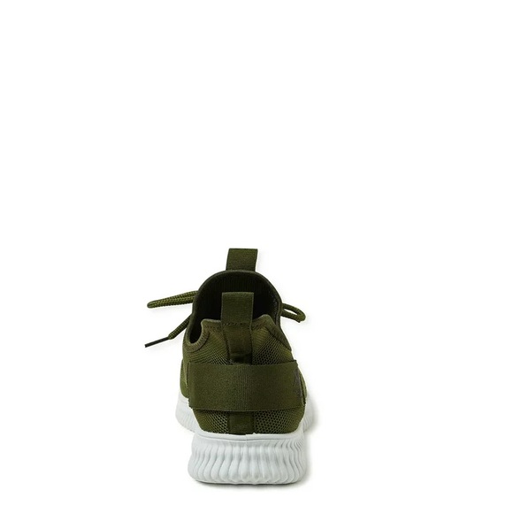 New Kendall + Kylie Women's Ezora Knit Sneakers in Olive Green - Picture 3 of 4